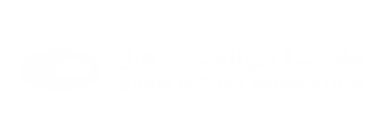 Dubai Future Foundation white logo