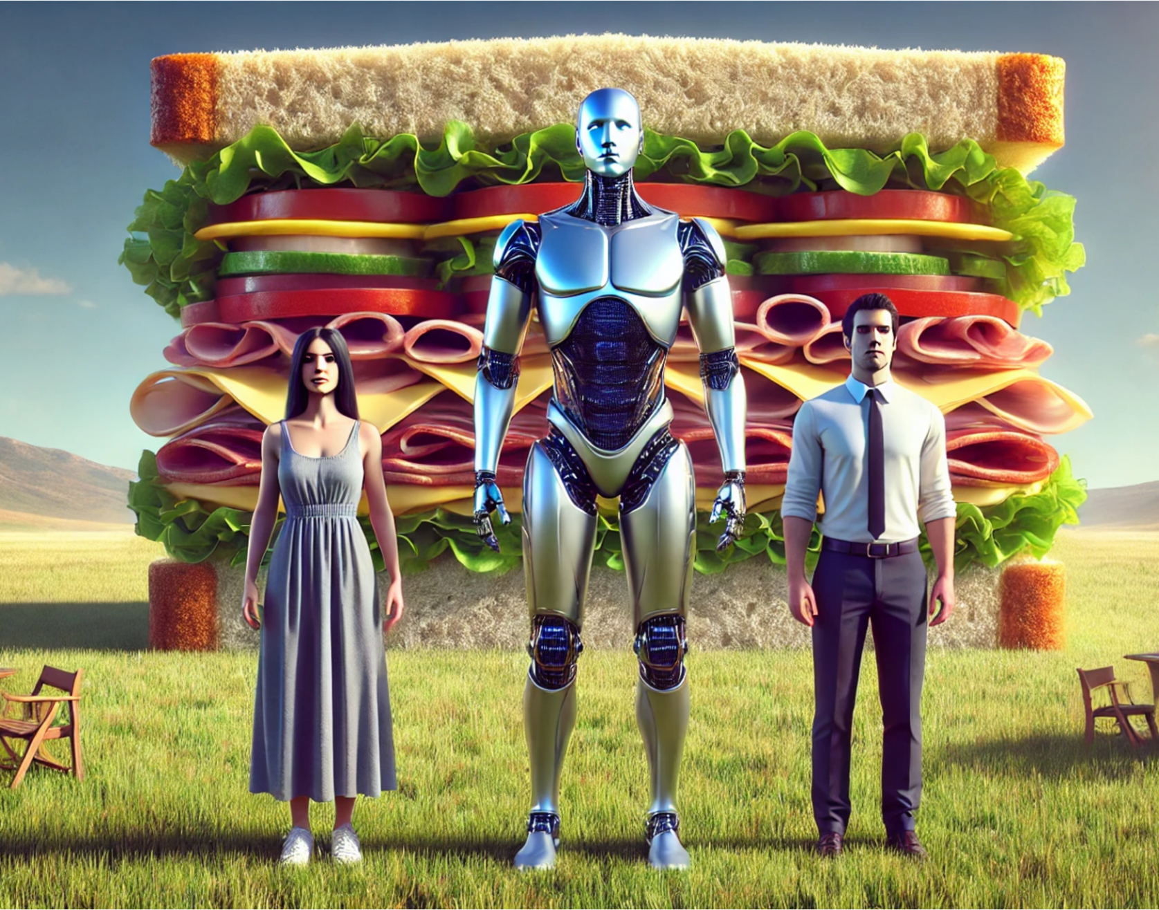 AI Sandwich visual